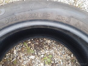 215/60 r17 zimné pneumatiky 2ks Dunlop a 2ks Platin - 6