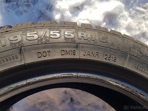 195/55 r16 zimné pneumatiky 2ks Dunlop - 6