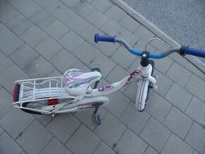 Detský bicykel Leaderfox Busby 16zoll BMX +kosik+oporné kol. - 6