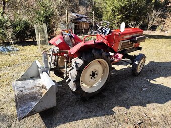 🚜 Predám malotraktor yanmar ym1810D 🚜 - 6