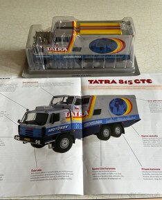 TATRA 815 GTC Tatra kolem světa 1:43 DeAgostini + časopis CZ - 6