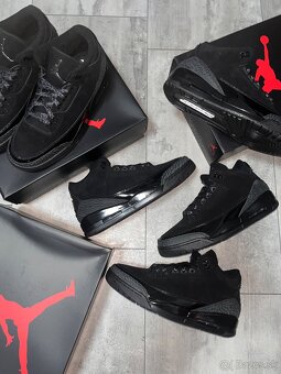 Jordan 3 Retro Black Cat 2025 Tenisky - 6