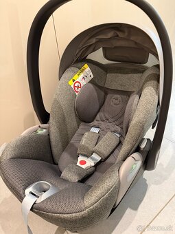 Vajíčko cybex cloud T+ Mirage grey - 6