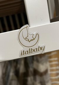 Postieľka polohovateľná ItalBaby s matracmi - 6