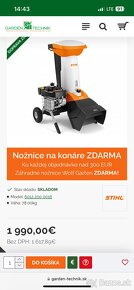 Motorový drvič konárov STIHL GH 460C - 6