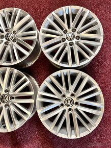 5x112 R17 originál alu disky VW Tiguan 5N - 6