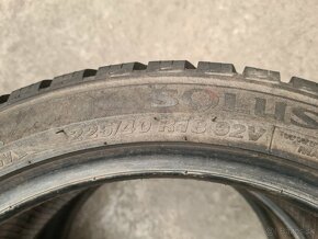 225/40 r18 zimné 2 ks KUMHO dezén 8,3 mm DOT2018 - 6