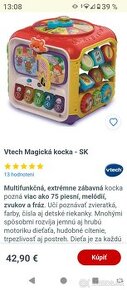 VTECH-magická kocka + darček - 6