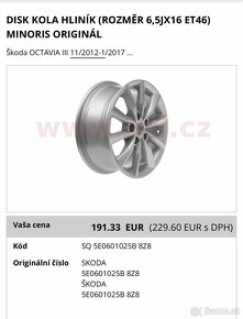 Škoda Minoris 5x112 R16 - 6