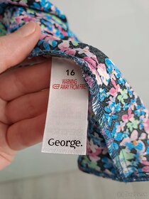 Kvetinové šaty George, C&A, H&M - 6