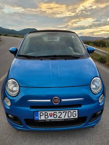 FIAT 500 S( Cabrio)1,2 benzín - 6