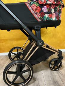 Cybex priam 4.0 Spring blossom dark a rose gold podvozok - 6