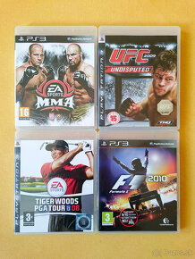 PS3 Hry - FIFA, SMACK DOWN vs RAW, MMA, UFC, F1, TIGER WOODS - 6