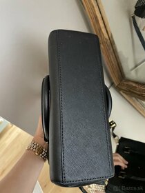 Michal Kors original, kabelka Messenger čierna crossbody - 6