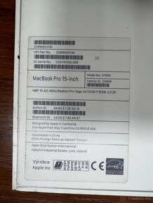 Macbook Pro 15" 1TB 32 RAM i9 - 6