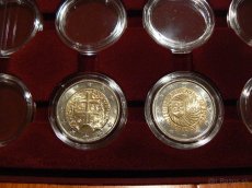 Kufríky a palety na uloženie vašej zbierky mincí, medailí .. - 6