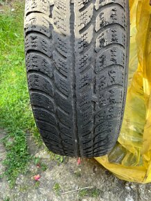 Plechové disky R15 s pneu na dojazd 185/60 R15 - 6