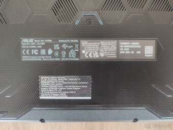 Asus Tuf gaming A15 .REZERVOVANÉ - 6