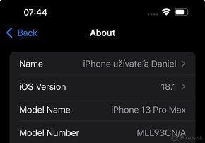 Predám iPhone 13 Pro Max 128GB - 6