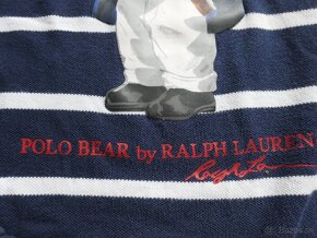 RALPH LAUEN BEAR bavlnena mikina s kapucou unisex M/L - 6