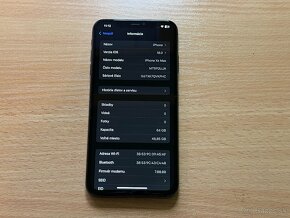 iPhone XS Max 64GB Space Gray, NOVÁ BATÉRIA - 6