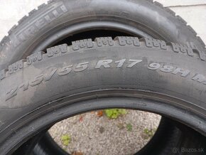 Pirelli 215/55-17 zimne - 6