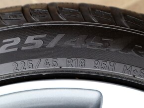 18" Alu kola = 5x112 = MERCEDES C-CLASS – ZIMNÍ + TPMS - 6