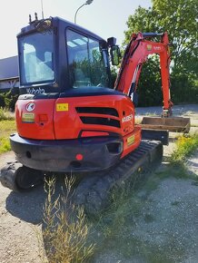 Bager Kubota, 5,5ton. Hydraulicky rychloupinak. - 6