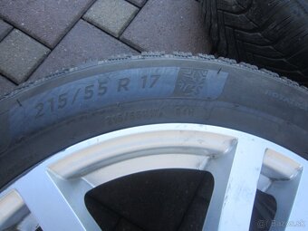 17" AL disky Dezent so zim. alebo letnymi pneu 215/55R17 - 6