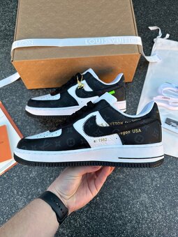 Louis Vuitton Nike Air Force 1 Low By Virgil Abloh White-bla - 6