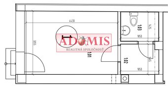 predáme atraktívny komerčný priestor v centre Košíc 19m2, le - 6