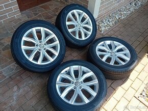 VW./ Tiguan/R18. ORIGINAL ALU DISKY/ NOVE LETNE PNEU - 6