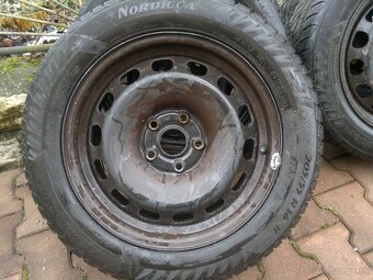 Zimne pneu. Matador 205/55 r16 na plechoch 5x112 r16 - 6