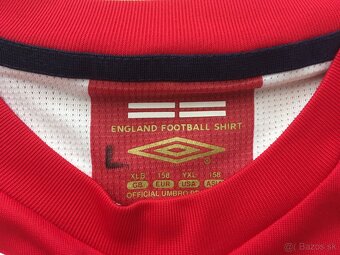 Futbalový dres England Umbro - 6