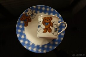 Detské porcelánové taniere - jedálenská sada - 6