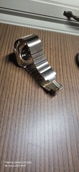 Predám apple watch 10 46mm zlatý titán cellular - 6