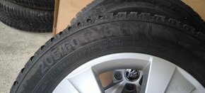 5x112,r16,Škoda,6,5Jx16,et46,205-60-16-Semperit-2422-7,7mm - 6