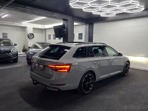 Škoda Superb Sportline 2022 2.0tdi 147kw NardoGrey 1.majiteľ - 6