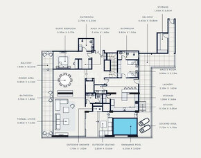 PREDAJ: PENTHOUSE - prestížna lokalita - DUBAJ, MBR CITY - 6