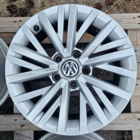 ORIGINÁL VW HLINÍKOVÉ DISKY 5x112 R16 - 6