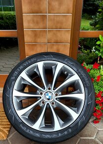 alu R18 5x120, bicolor, senzory tlaku, orig. BMW 5 / + 3/ - 6