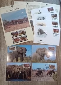 Exkluzívna kolekcia WWF - známky, FDC, pohladnice - 6