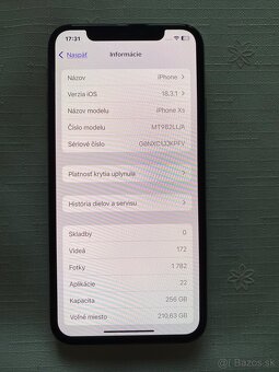 Predám iPhone XS 256gb - 6