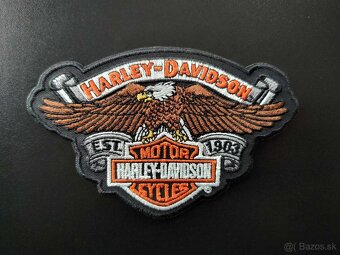 Harley Davidson nášivka na chrbát - 6