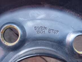 Plechové disky Kia/Hyundai- 5 1/2Jx15-ET-47-5x114,3 - 6