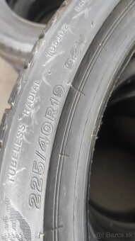 Bridgestone 225/40r19 letné - 6