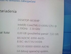 predám základnú dosku pre notebook Dell latitude e5470 - 6