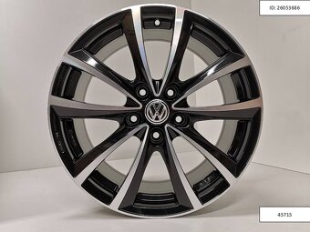 Vw Golf, Caddy alu disky 8X19 ET45 5X112 1254 - 6