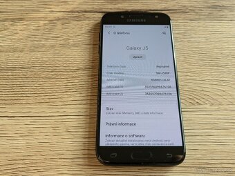 Samsung Galaxy J5 Duos (2017)- 5,2" AMOLED/ 8 jádro černý - 6