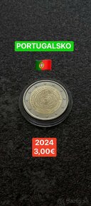 Euromince - pamätné dvojeurové mince Portugalsko - 6